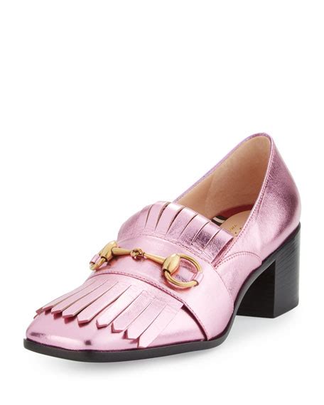 gucci polly kiltie leather 55mm loafer|Gucci Polly Kiltie Leather 55mm Loafer .